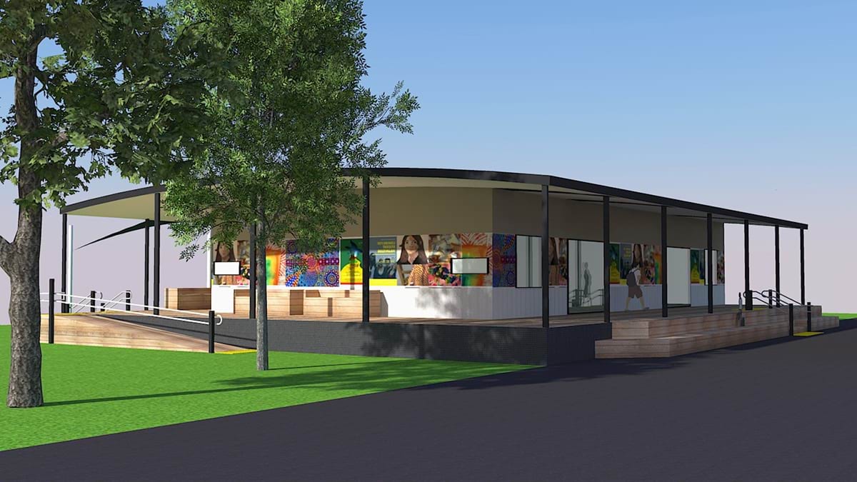 Cann River P-12 College - illustrated render