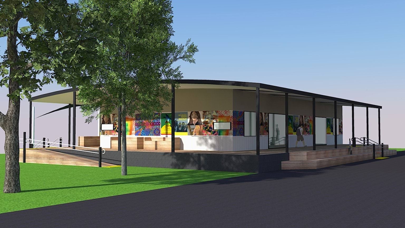 Cann River P-12 College - illustrated render