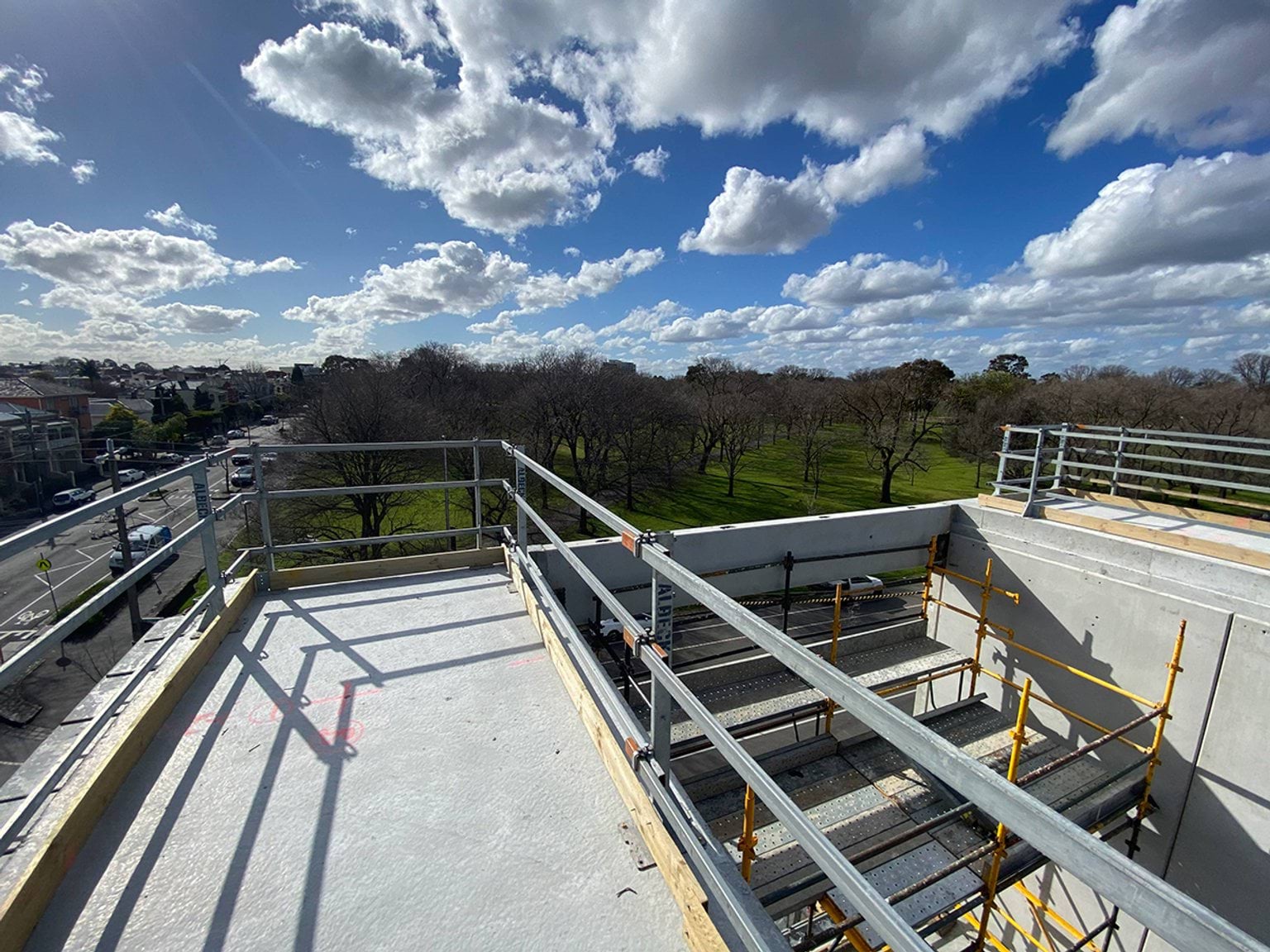 Clifton Hill Primary School - site in construction