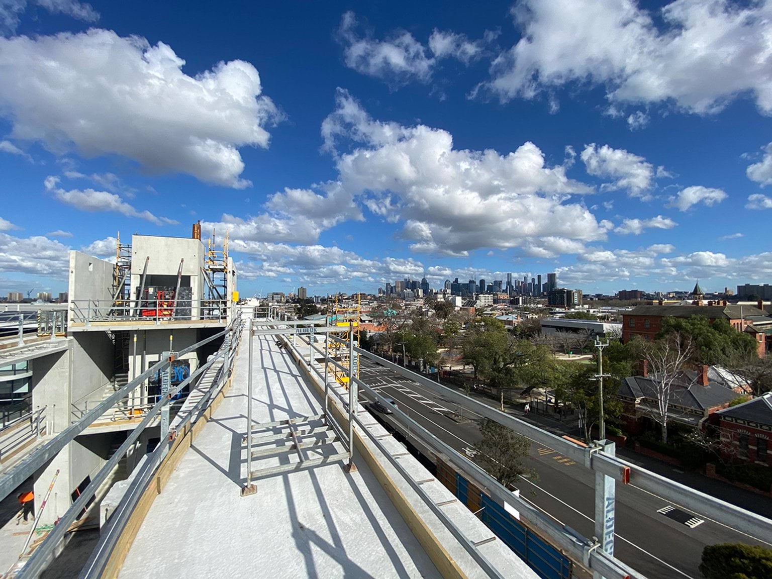 Clifton Hill Primary School - site in construction