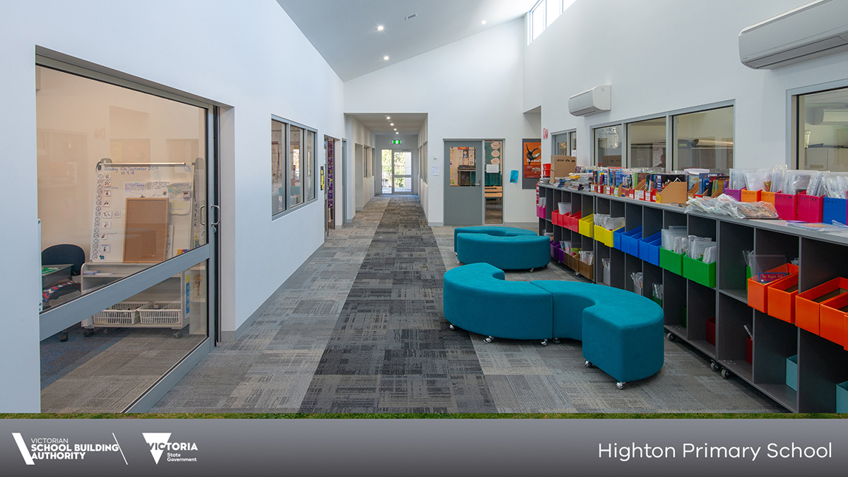 Highton Primary School - architect designed modular building