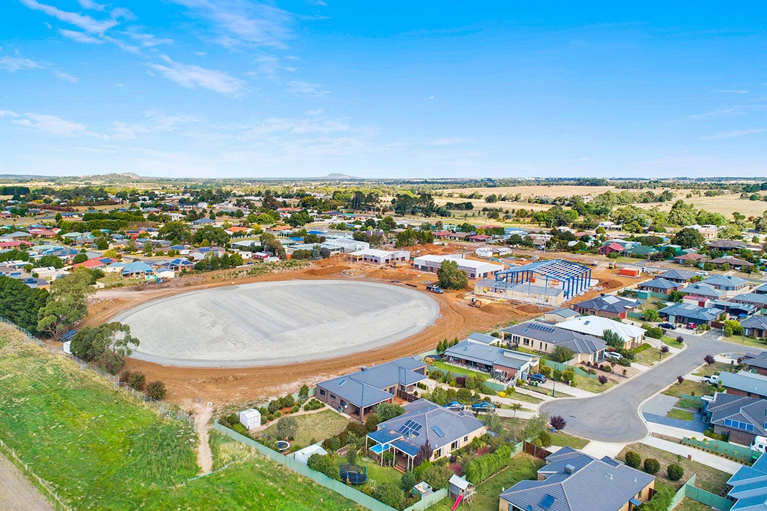 Miners Rest Primary School - construction progress