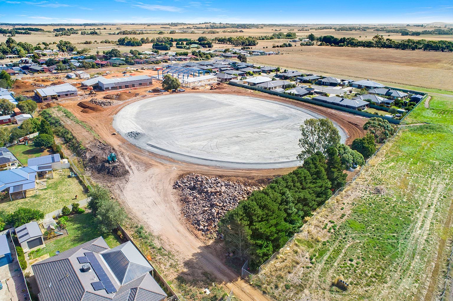 Miners Rest Primary School - construction progress