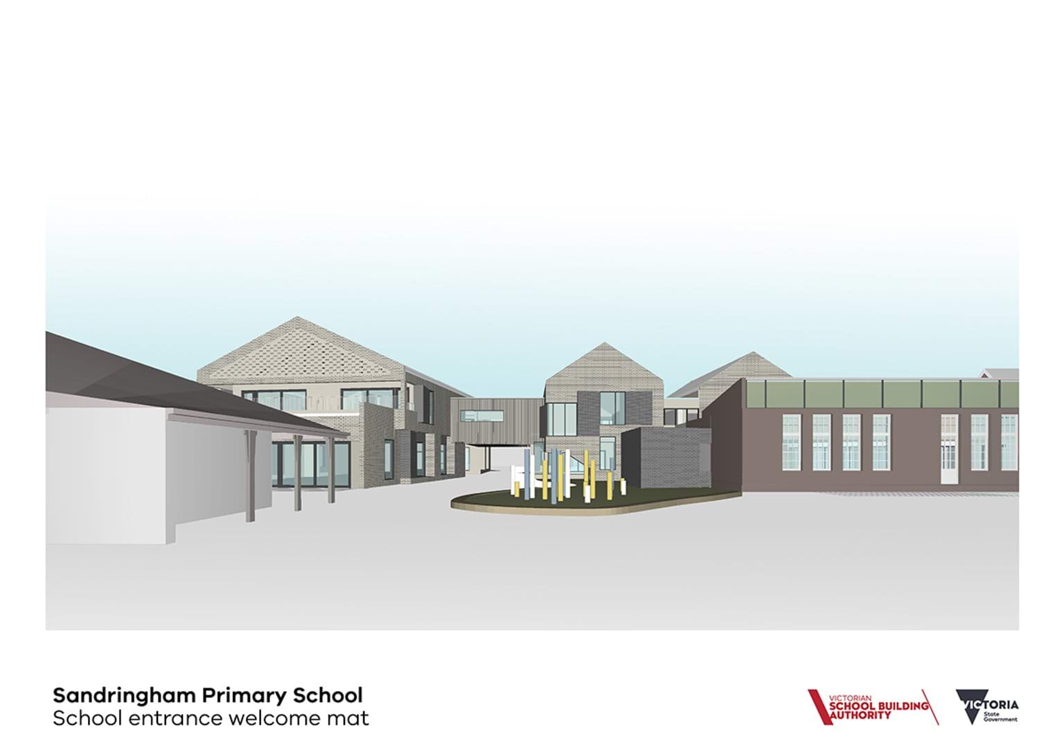 Sandringham Primary School - school entrance welcome mat
