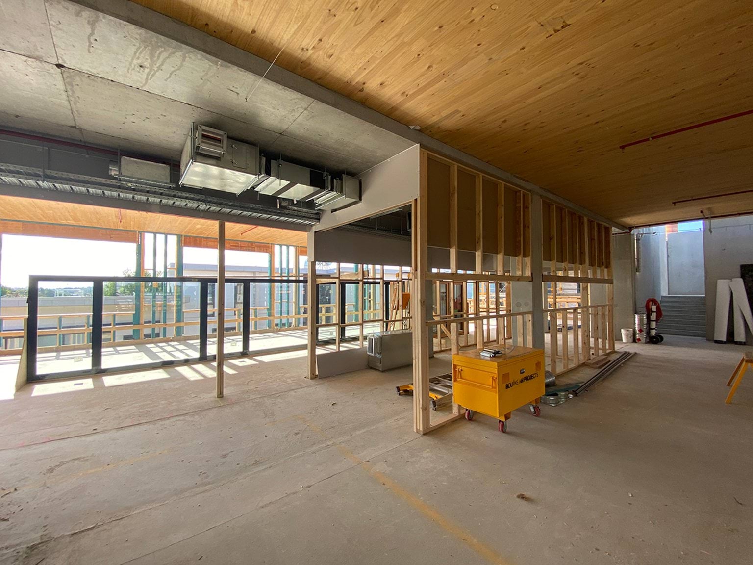 Clifton Hill Primary School - school upgrade, illustrated render