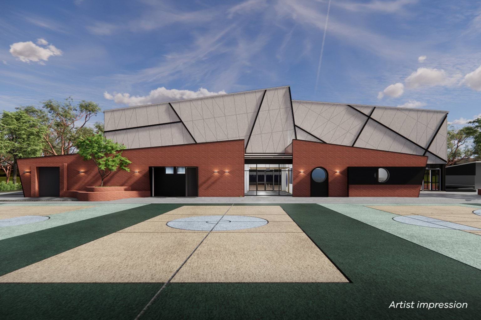 Glen Huntly Primary School - upgrade and modernisation, illustrated render