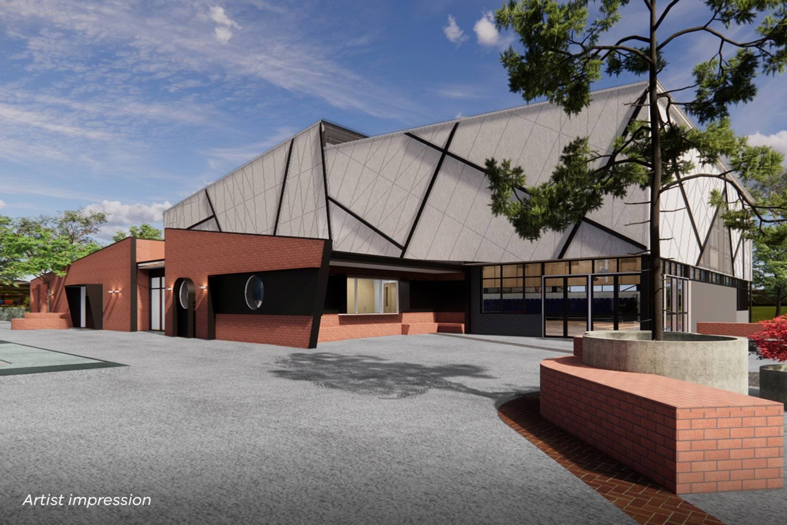 Glen Huntly Primary School - upgrade and modernisation, illustrated render