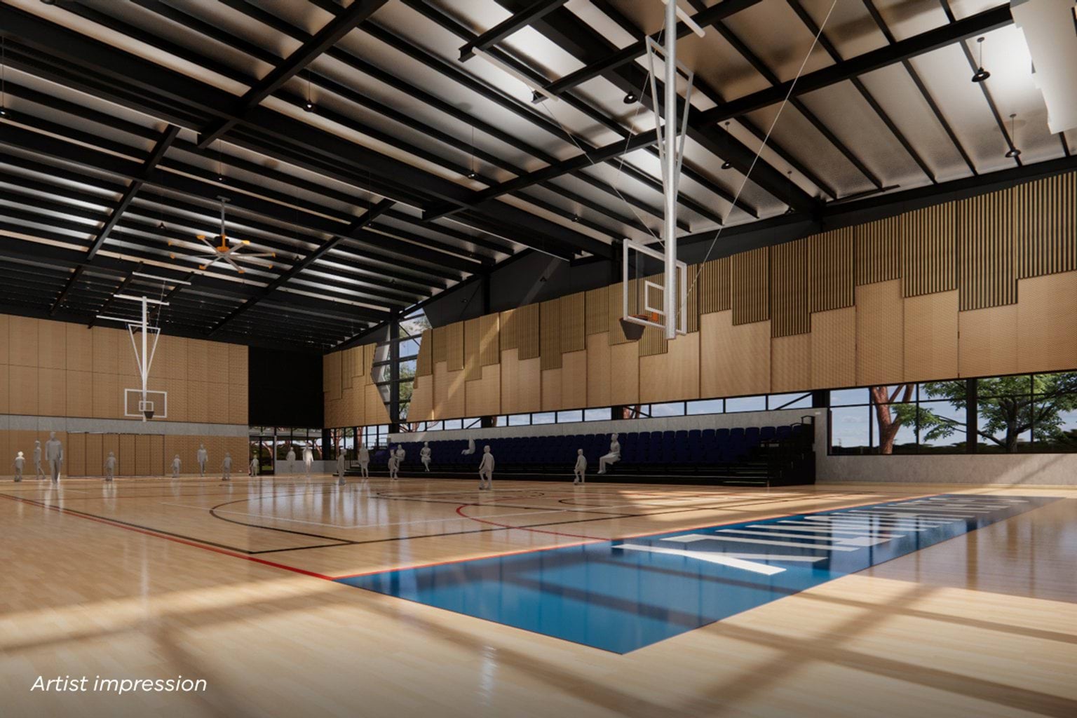 Glen Huntly Primary School - upgrade and modernisation, illustrated render