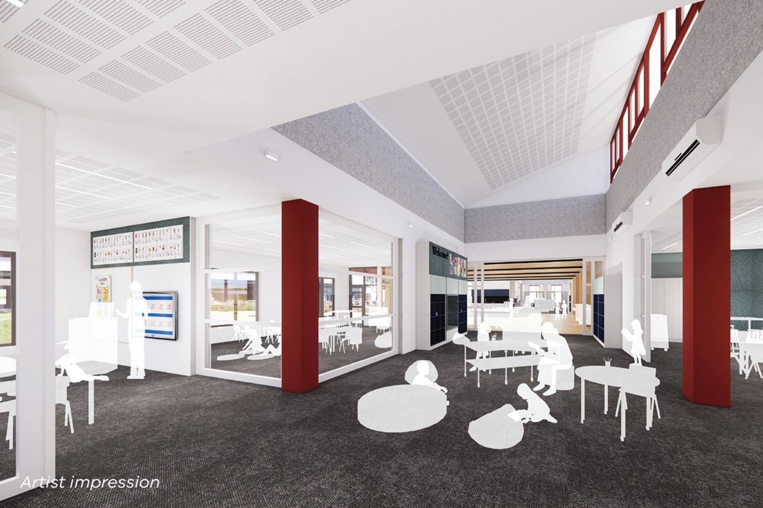 Mickleham Primary School - learning neighbourhood