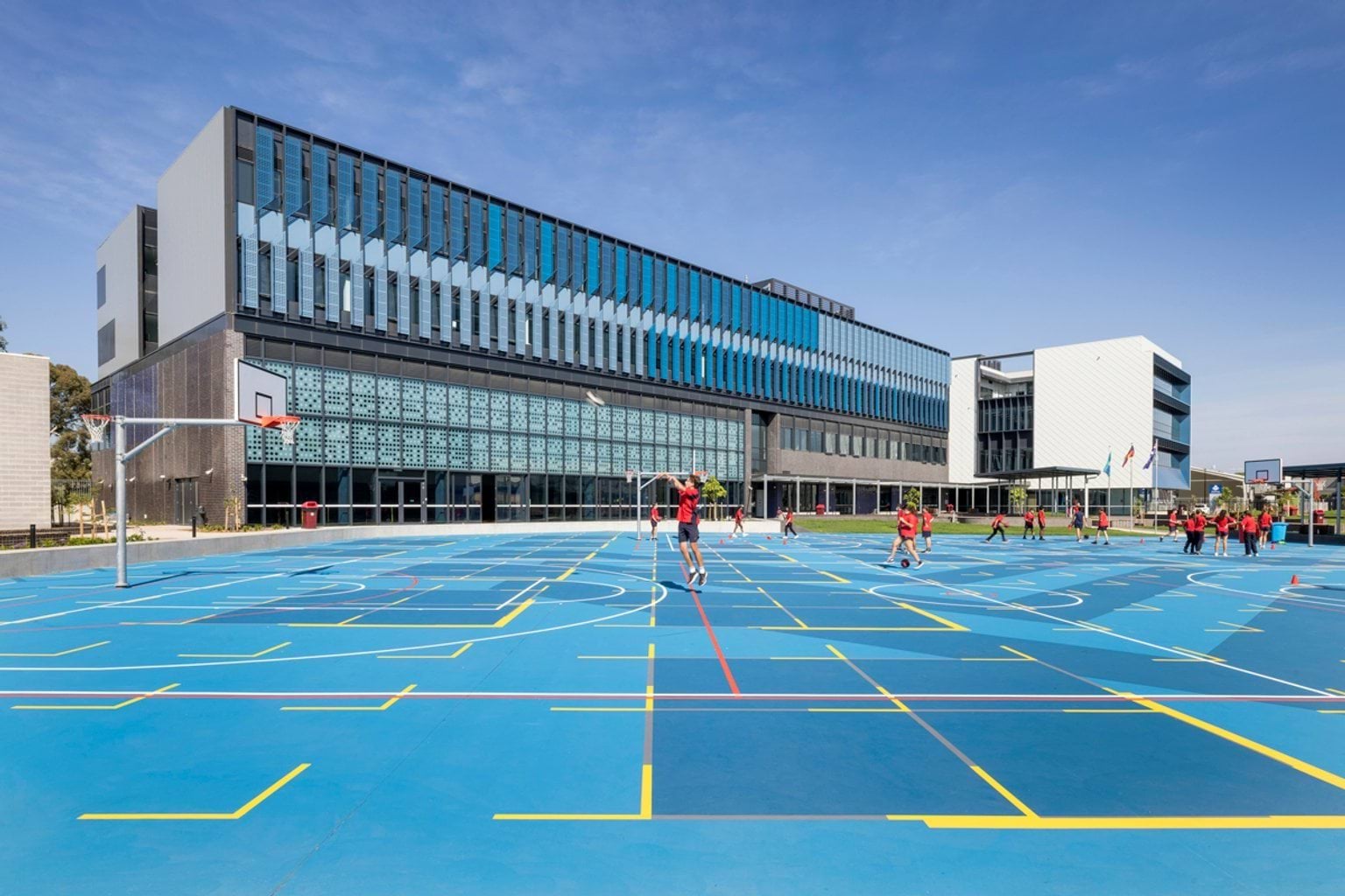 McKinnon Secondary College - new school campus, completed school