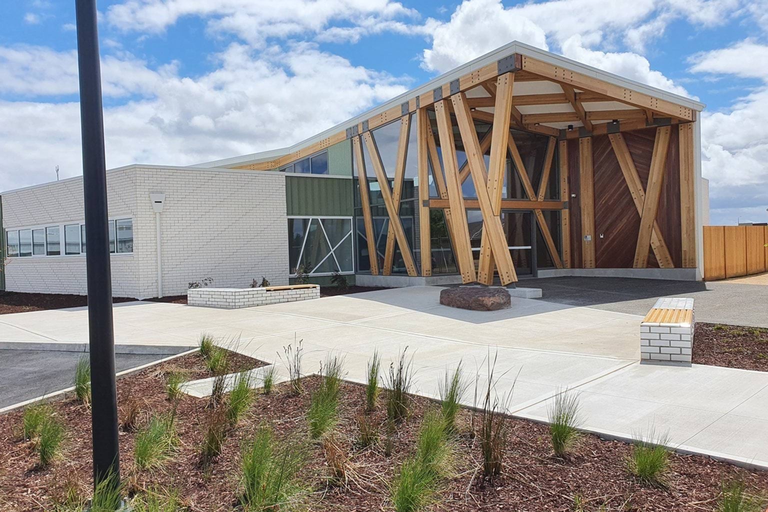 The Eliston Family & Community Centre - Integrated Children's Centre, completed centre