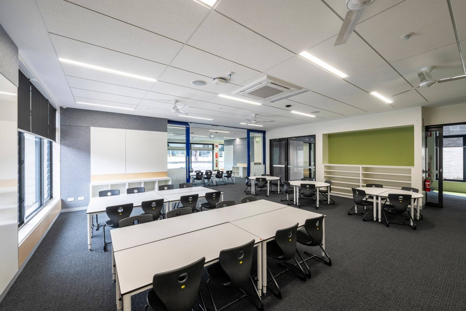 Sandringham Primary School - school rebuild, interior learning space