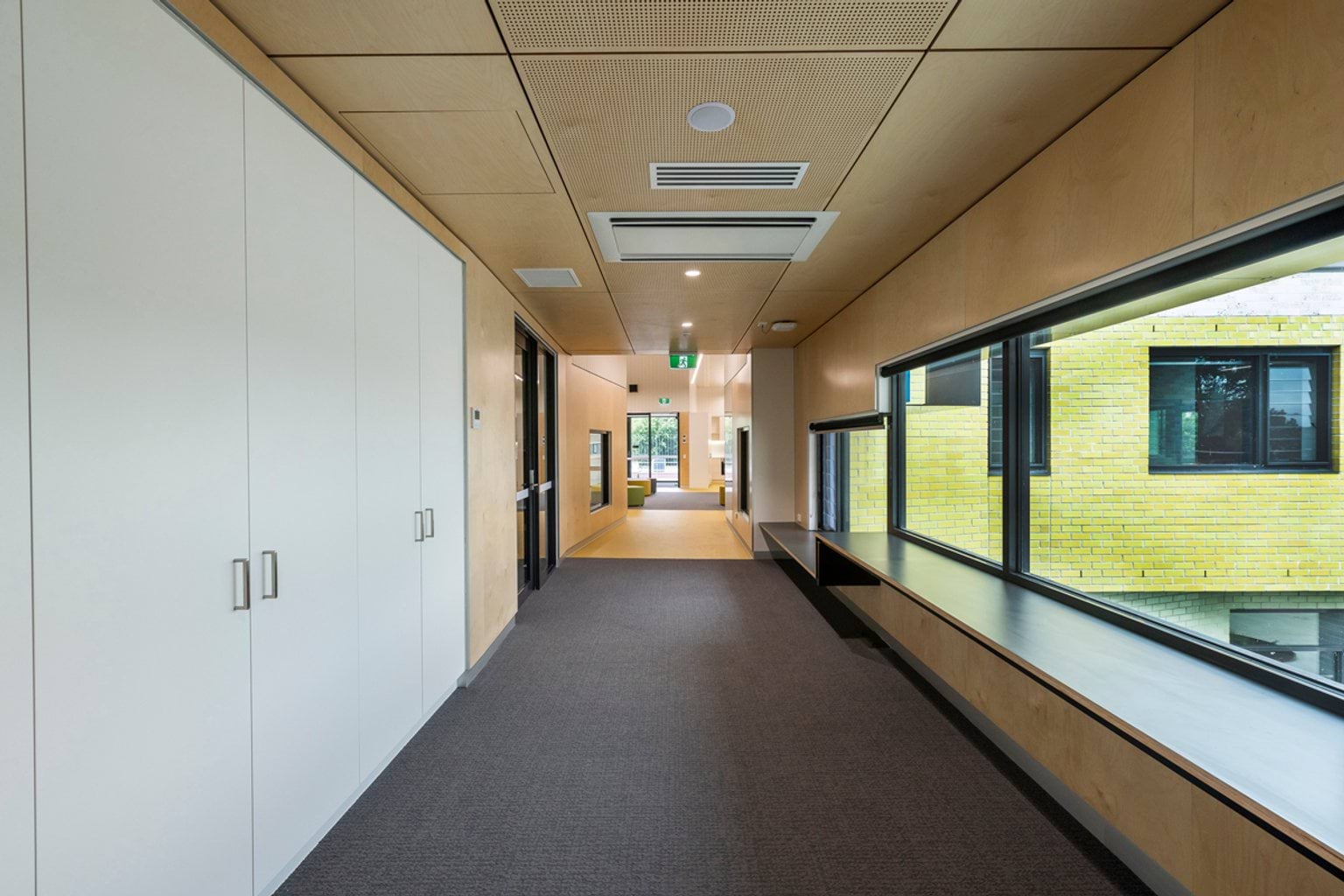 Sandringham Primary School - school rebuild, interior hallway