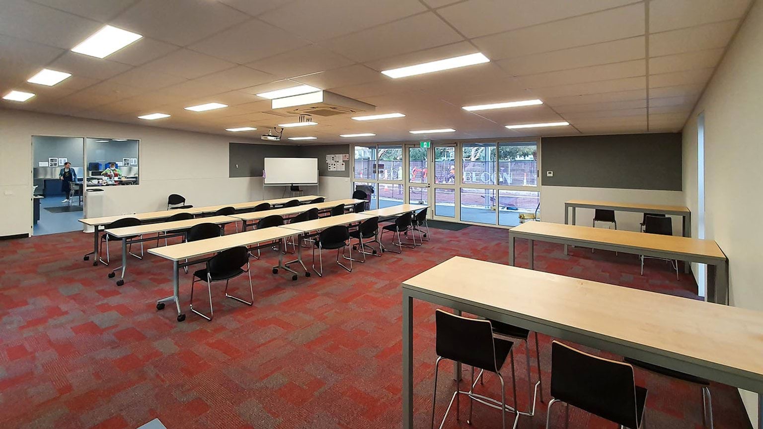 Patterson River Secondary College - upgrade and modernisation, photograph of completed project