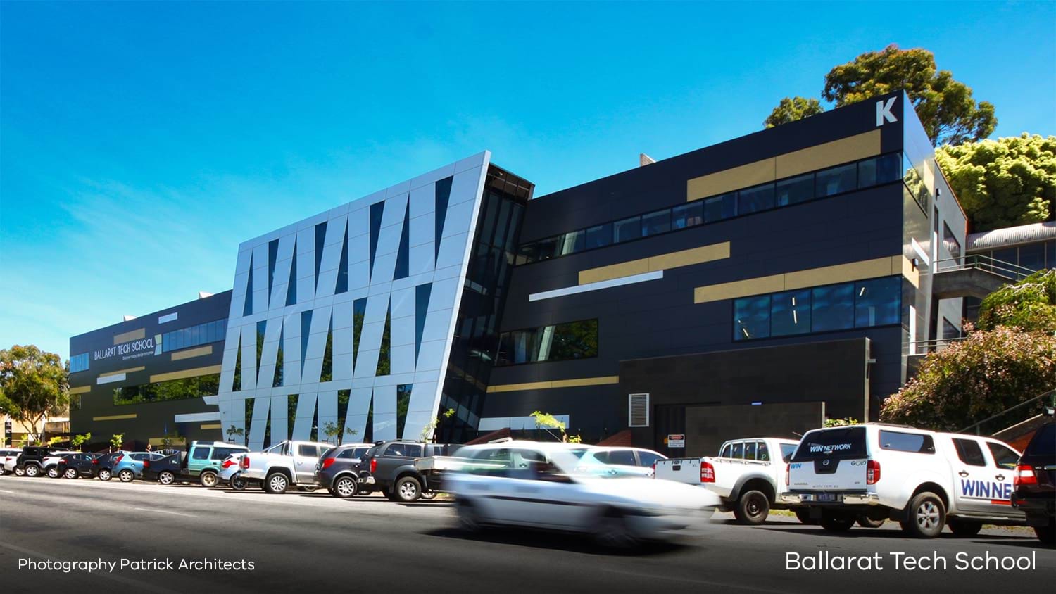 Completed building exterior