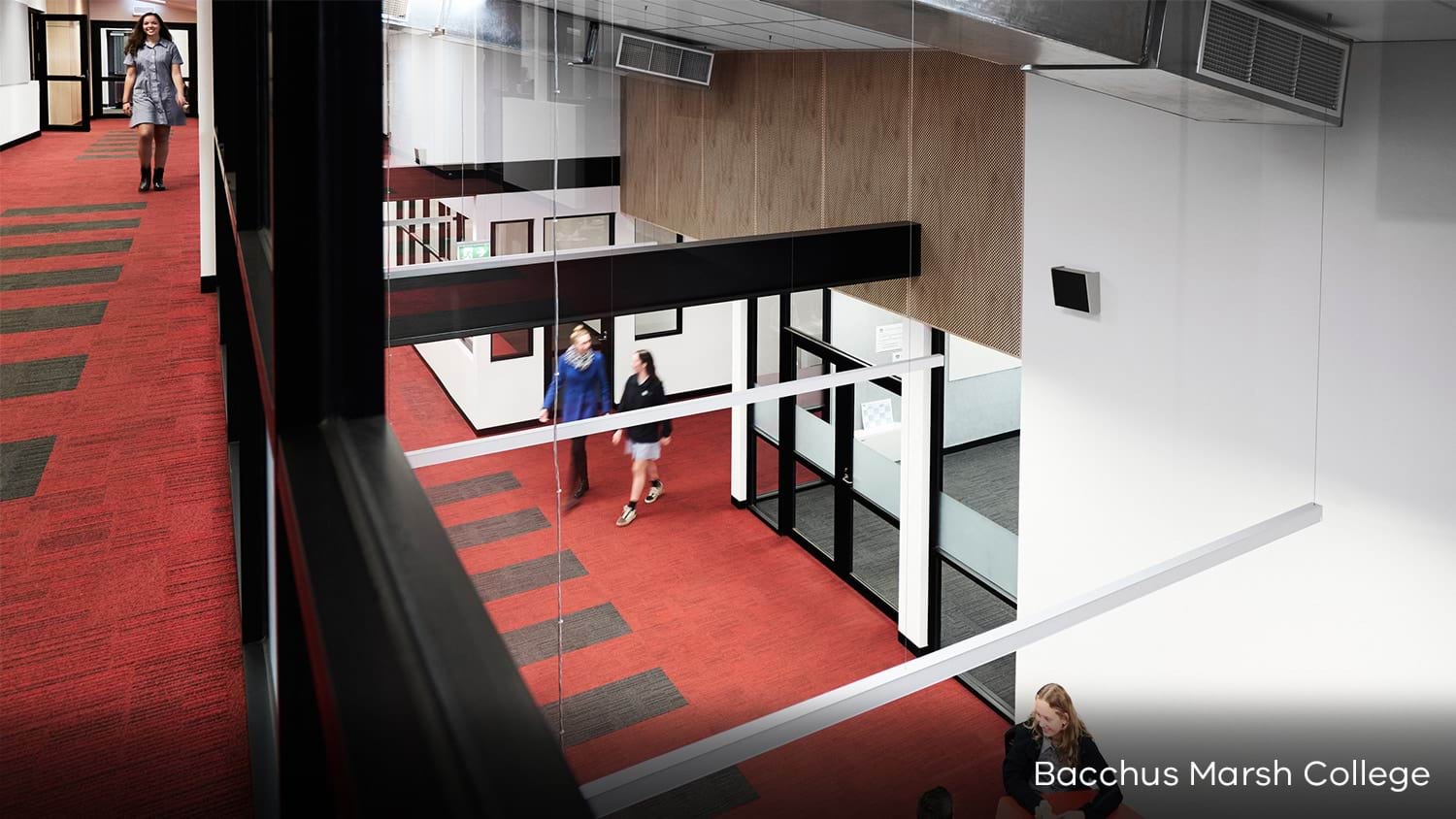Completed upgrade and modernisation building interior