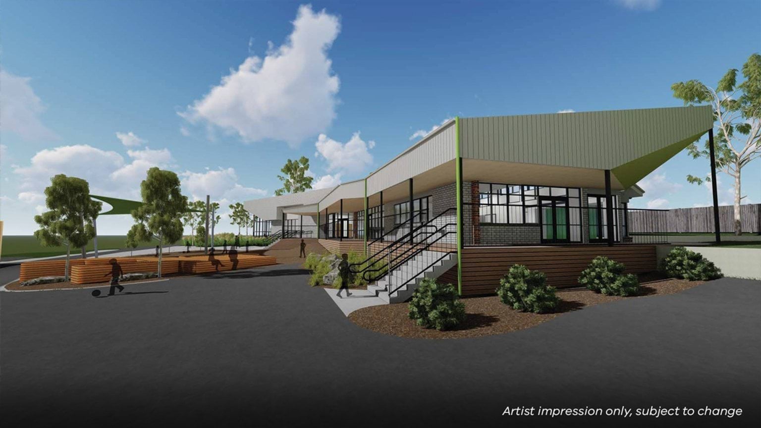 Montmorency Primary School - upgrade and modernisation, Illustrated render
