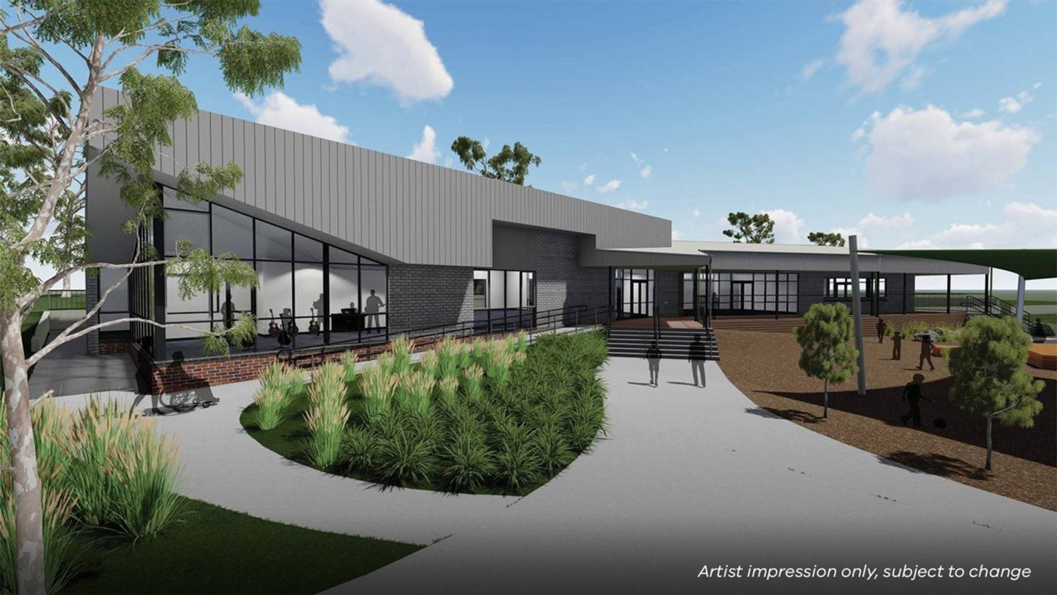 Montmorency Primary School - upgrade and modernisation, Illustrated render