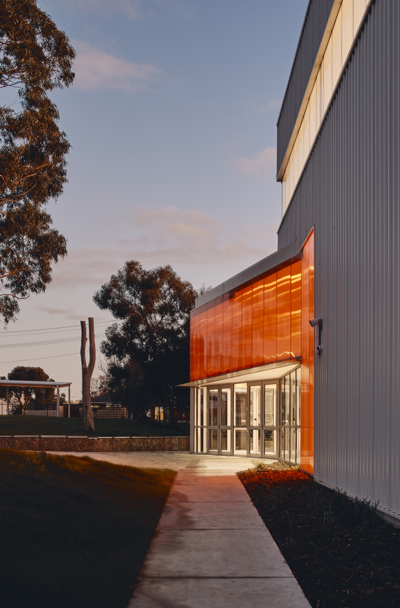 Cranbourne Secondary College - photo of the entrance to a gymnasium