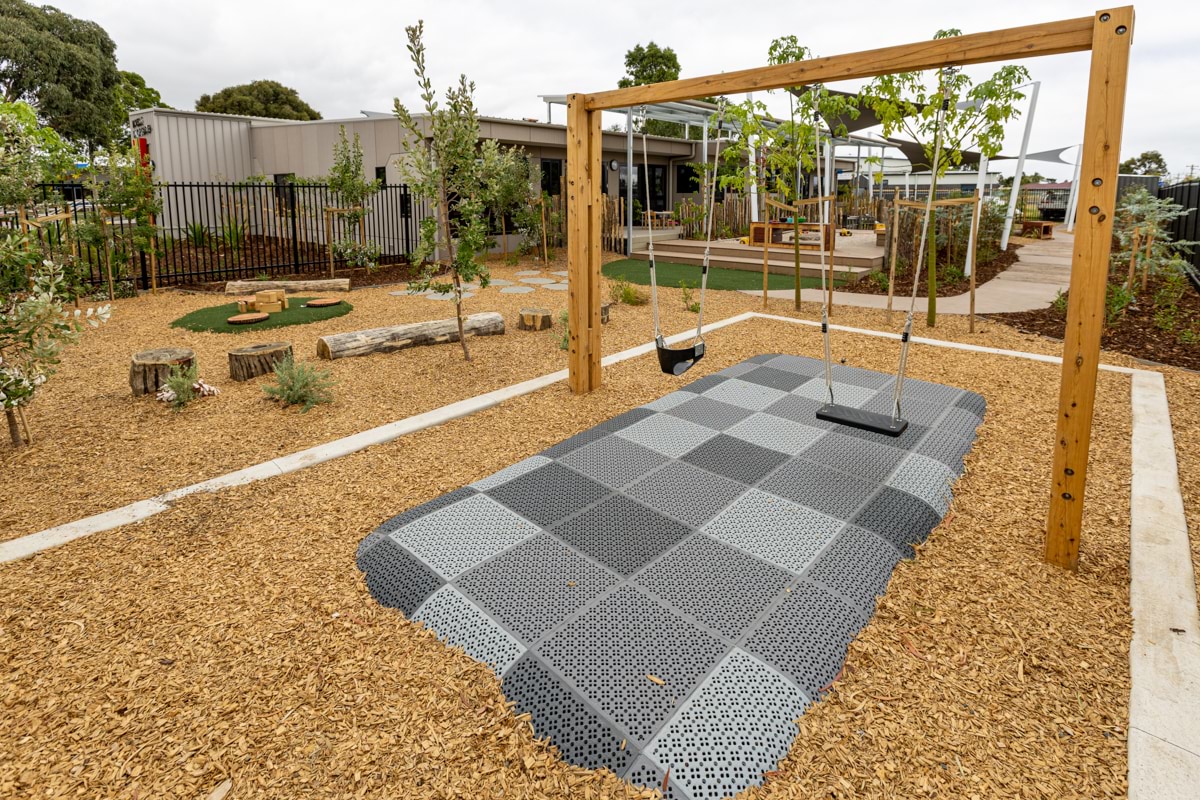 Movelle Kindergarten - photo of a playground swing
