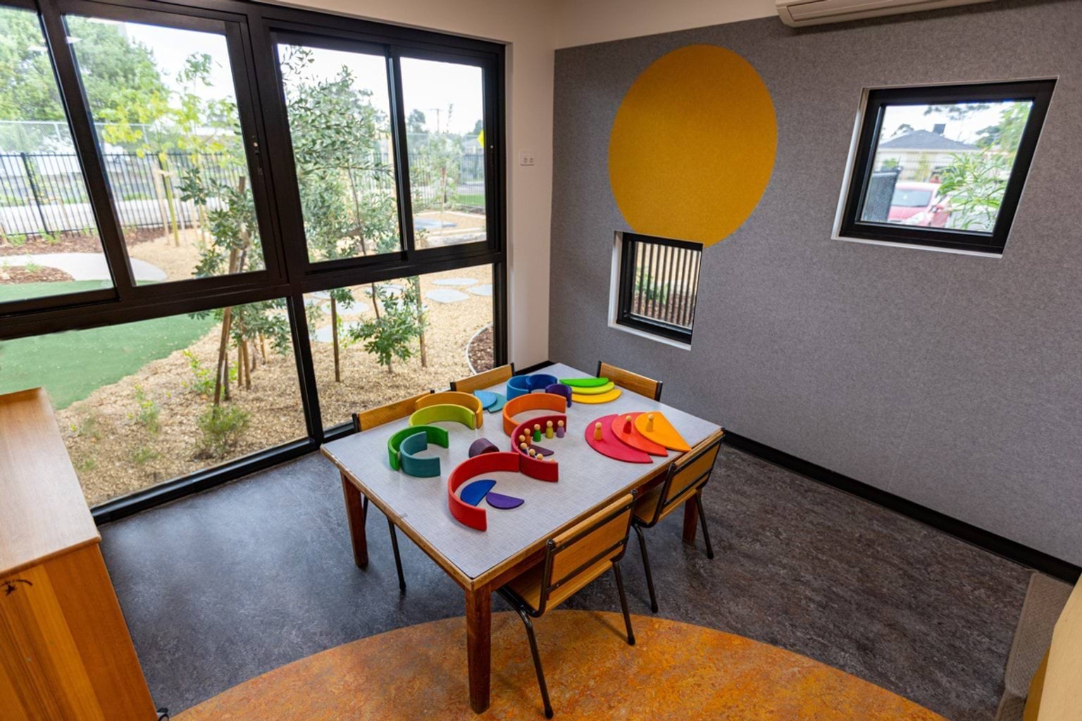 Movelle Kindergarten - photo of a child's table with toys on it