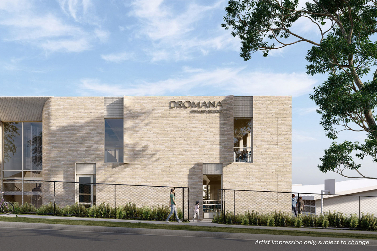 Dromana Primary School - upgrade and modernisation, Illustrated render