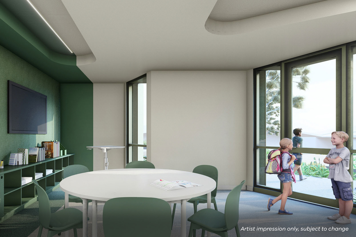 Dromana Primary School - upgrade and modernisation, Illustrated render