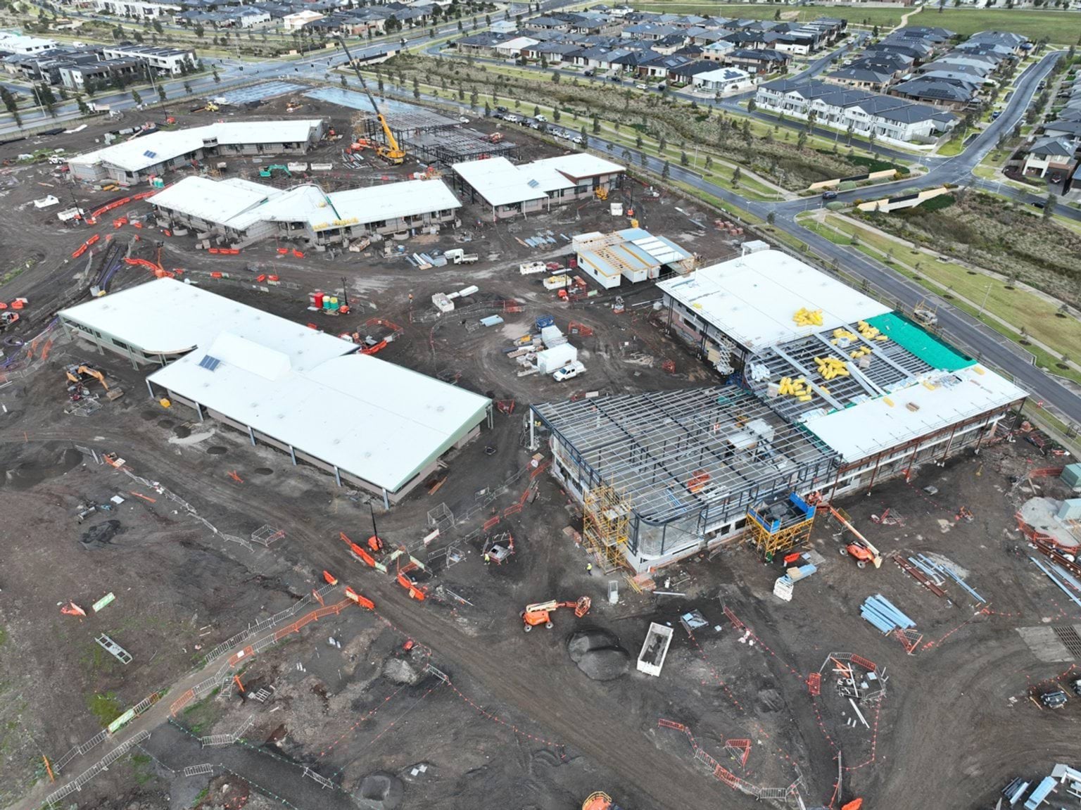 Walcom Ngarrwa Secondary College - new school, Site progress - September 2023