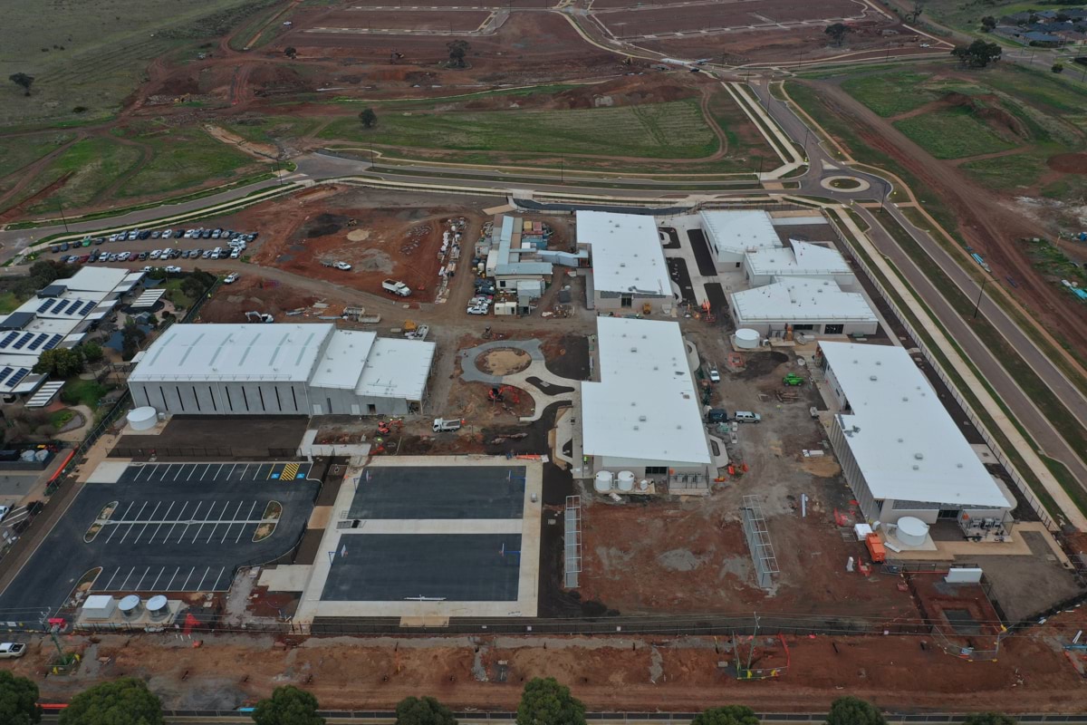 Binap Primary School - new school, Site progress - September 2023