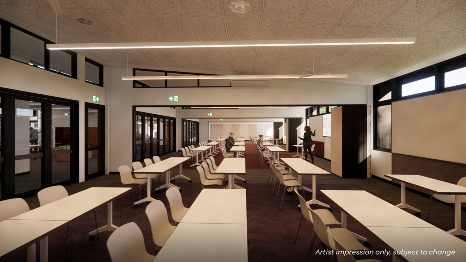 Kambrya College - upgrade and modernisation, Illustrated render