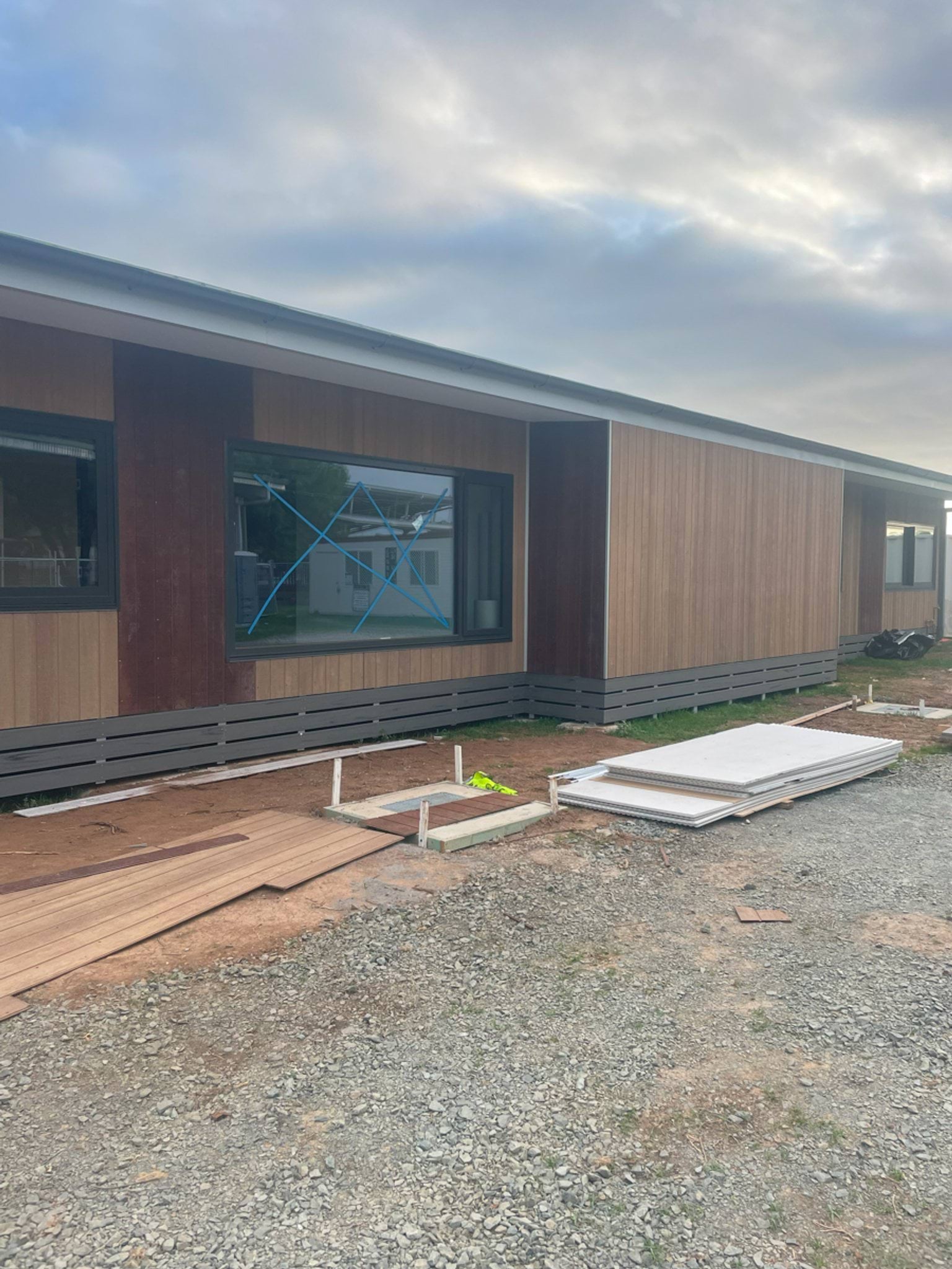 Kyabram P-12 College Kindergarten (interim name) - kindergarten on a school site, Site progress - September 2023