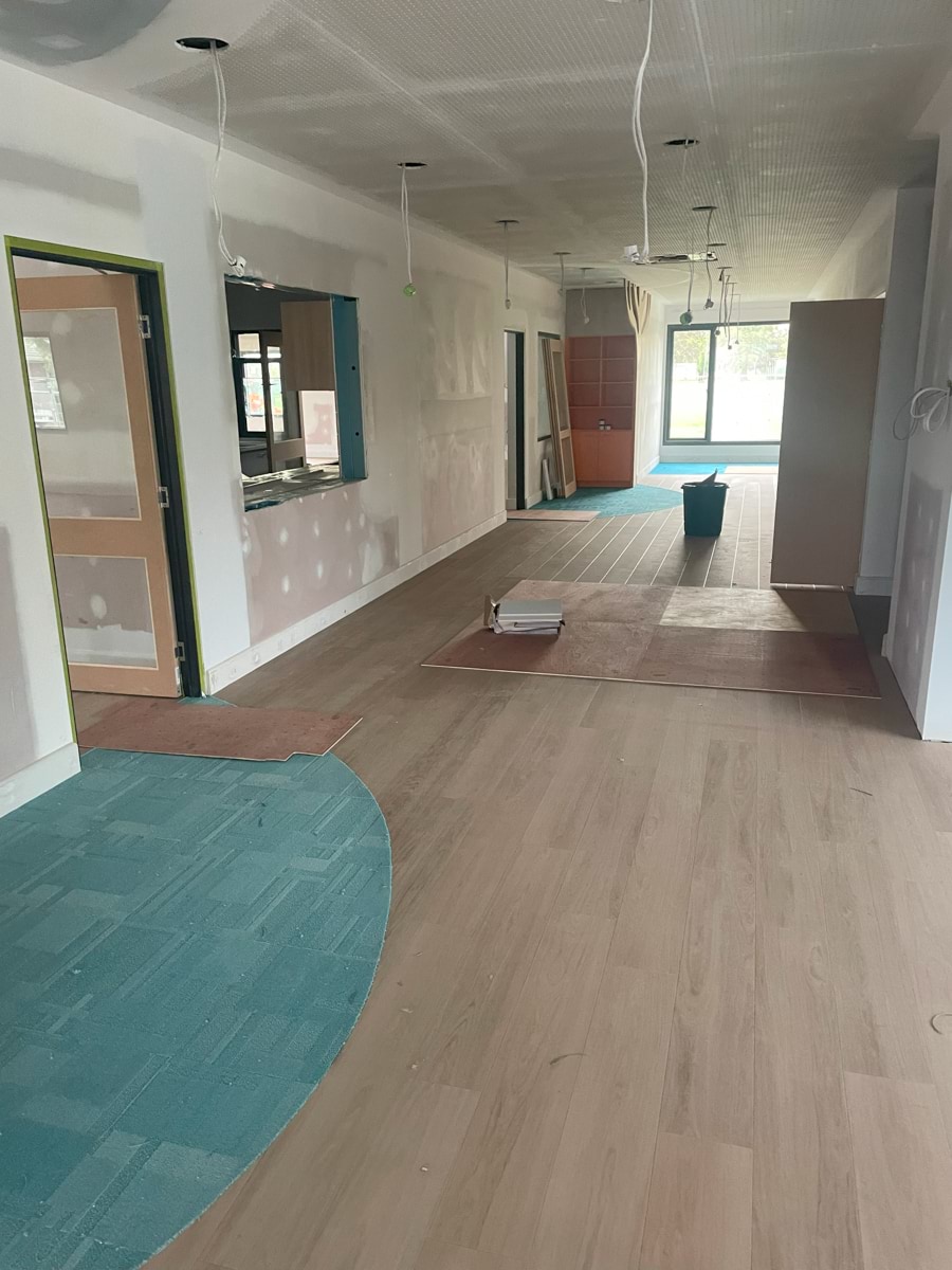 Kyabram P-12 College Kindergarten (interim name) - kindergarten on a school site, Site progress - September 2023