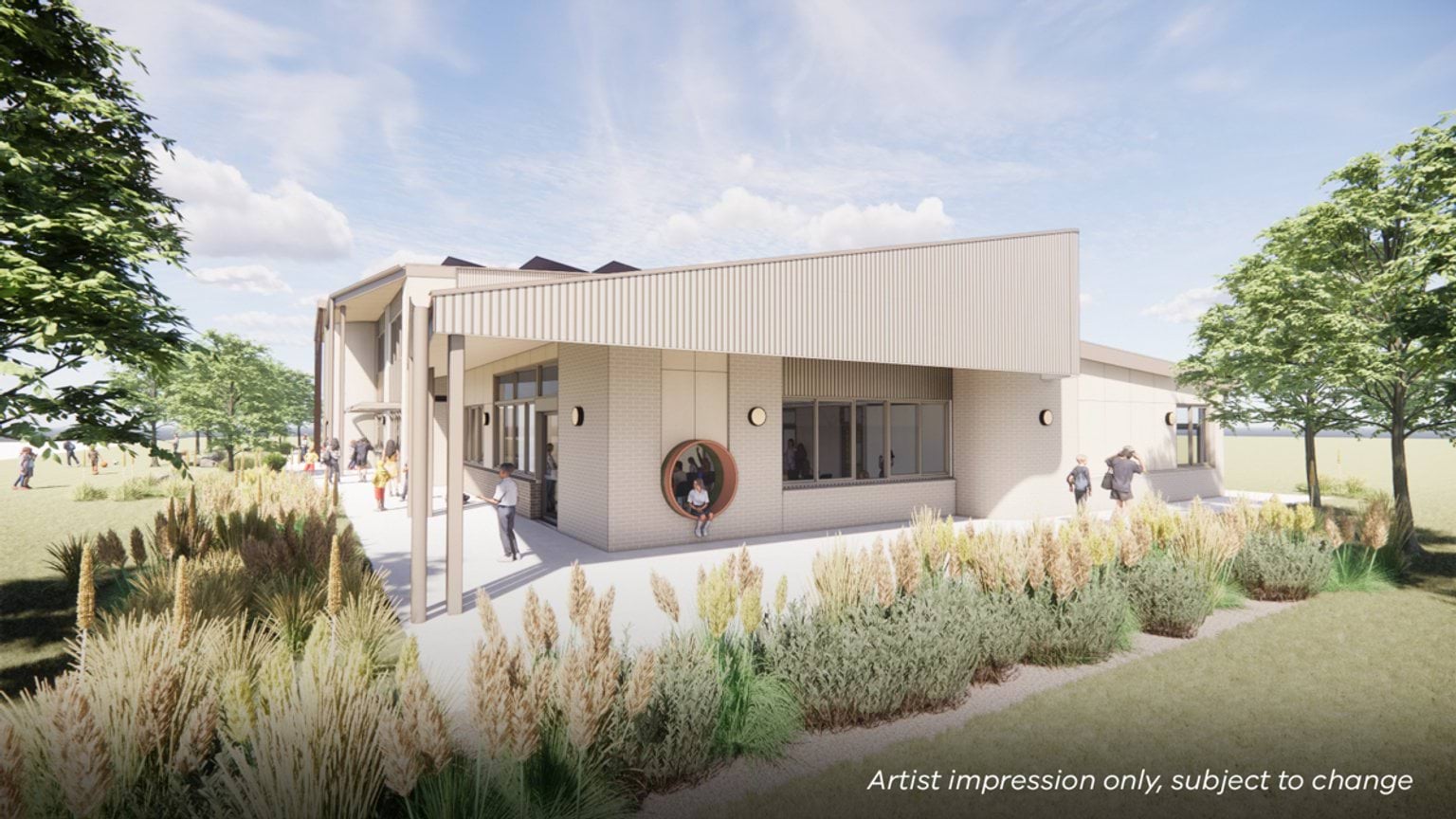 Gaayip-Yagila Primary School - illustrated render, Expansion
