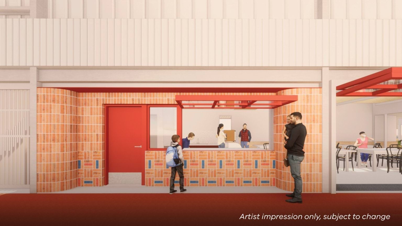 Swan Hill Specialist School - upgrade and modernisation, Illustrated render