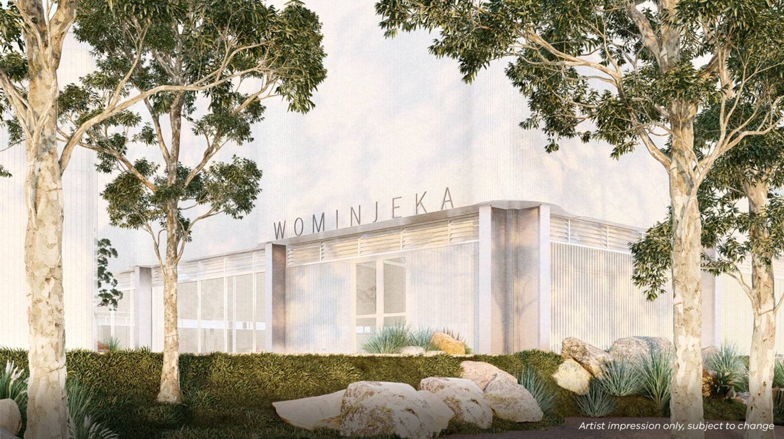 Wantirna College – Upgrade and Modernisation, illustrated render
