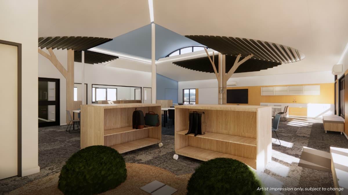 Bittern Primary School – Upgrade and Modernisation, illustrated render