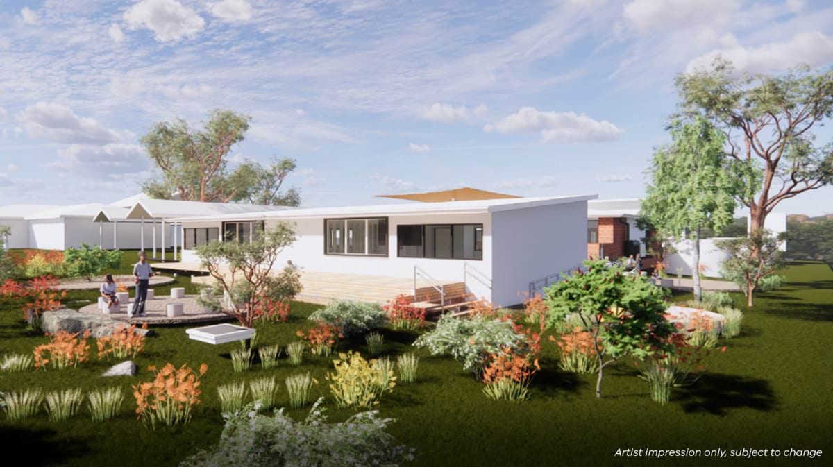 Bittern Primary School – Upgrade and Modernisation, illustrated render