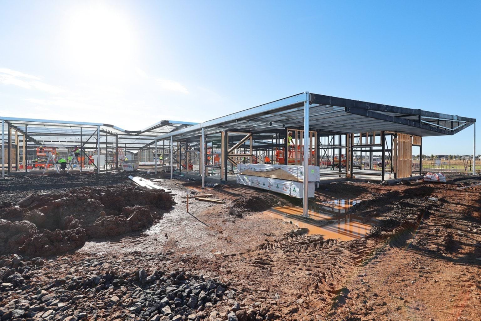 Riverdale North Primary School (interim name) – new school, site progress – May 2024