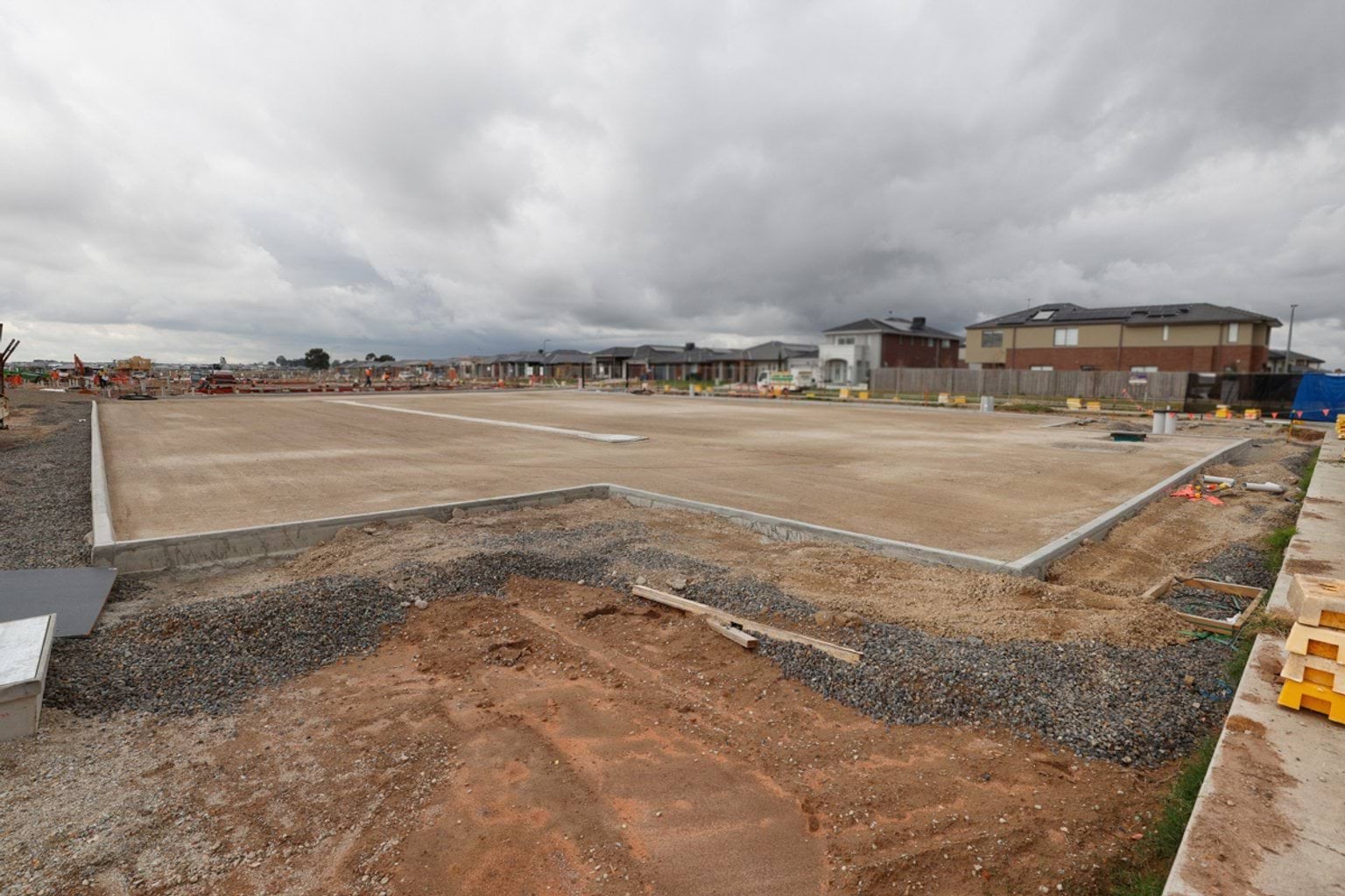 Thompsons West Primary School (interim name) – new school, site progress – April 2024