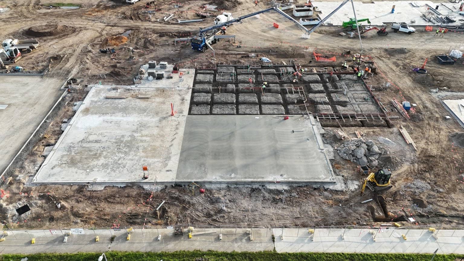 Thompsons West Primary School (interim name) – new school, site progress – May 2024