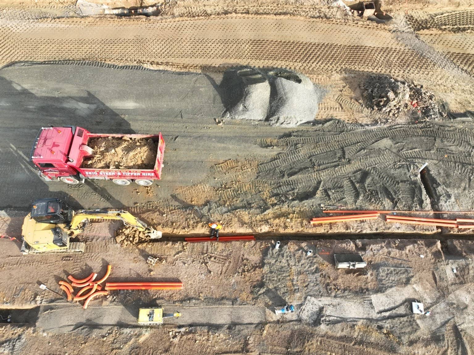 Clyde North Secondary School (interim name) – new school, site progress – May 2024