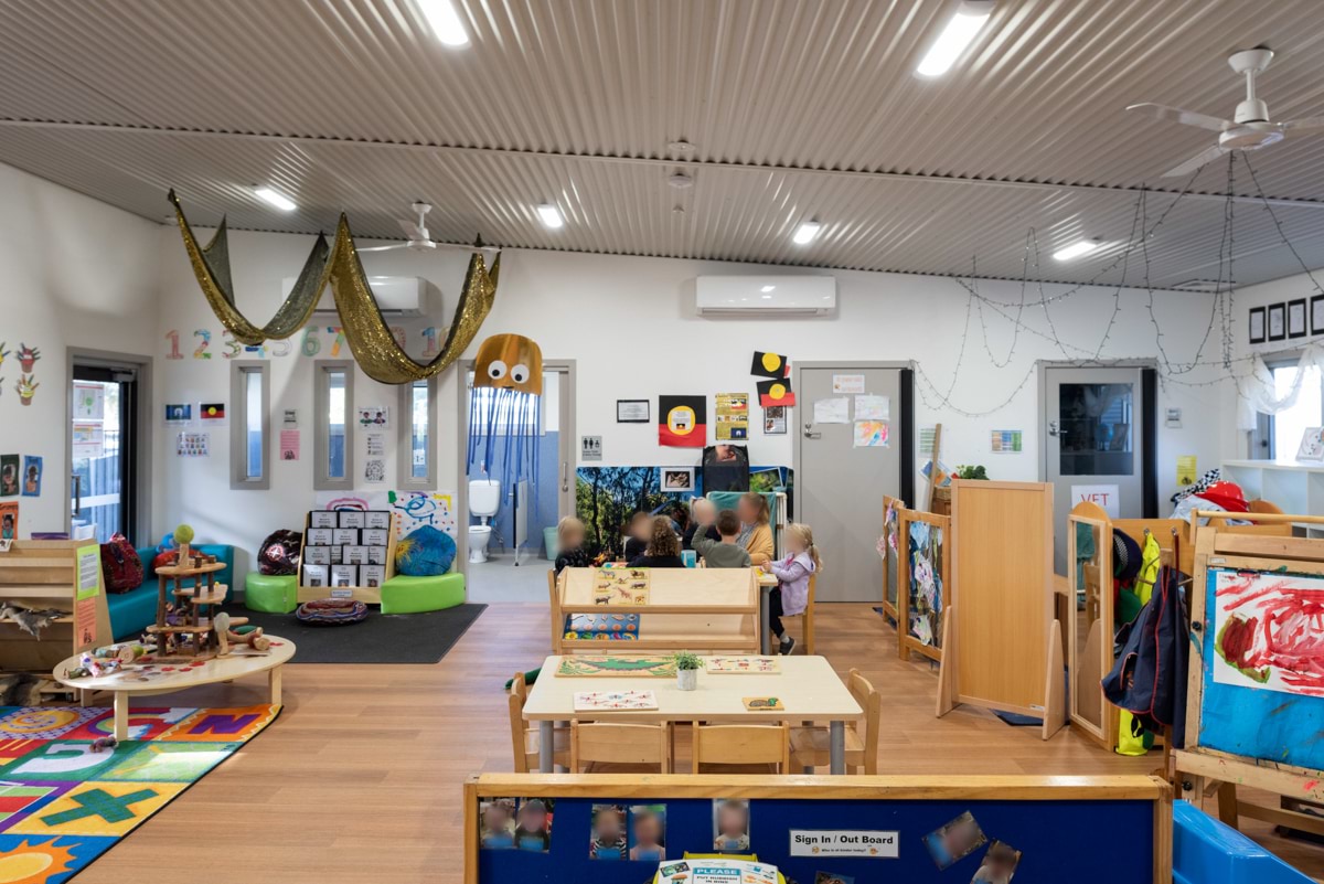 Rasmussen Rd Kindergarten, completed project