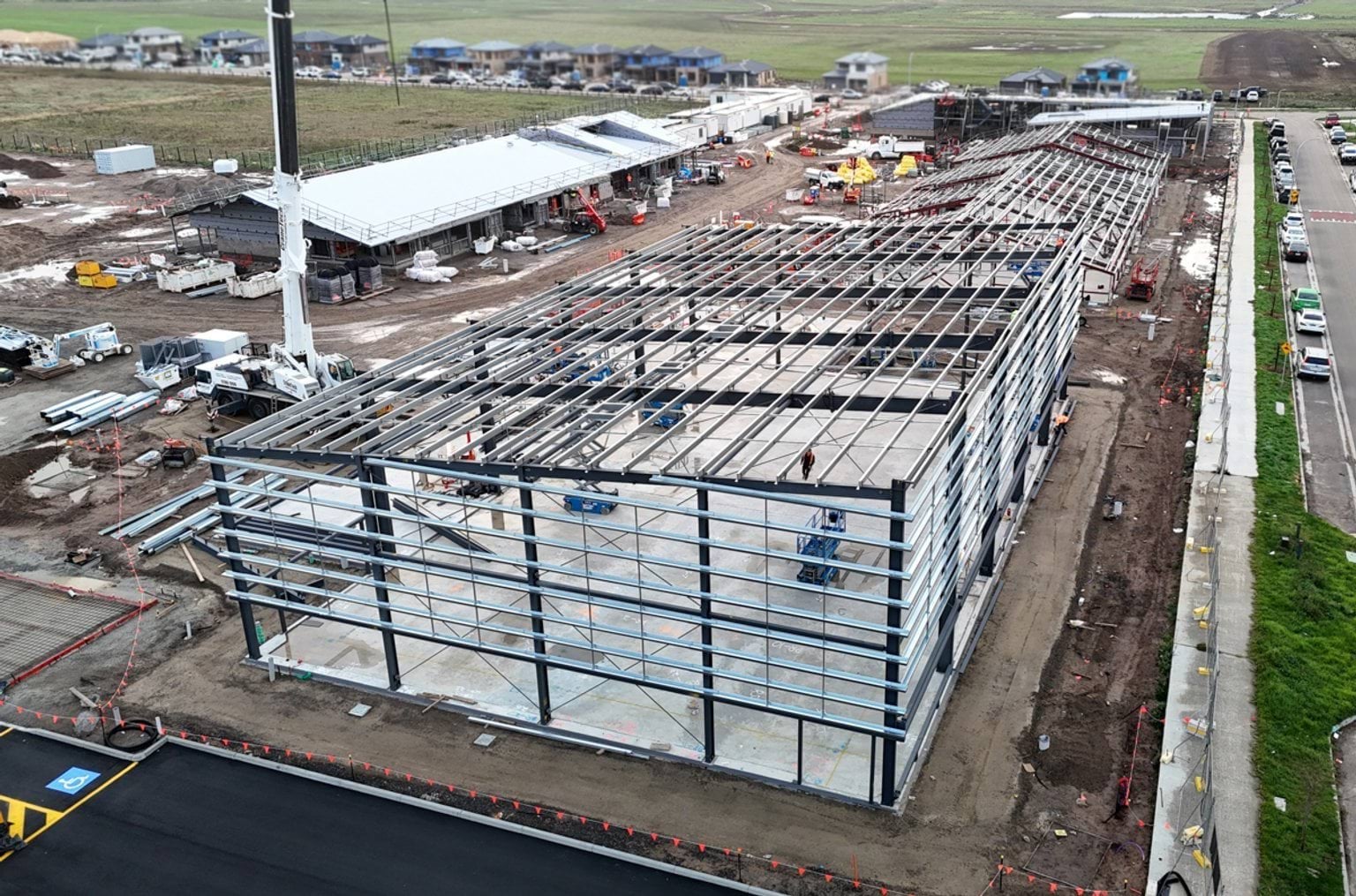 Thompsons West Primary School (interim name) – new school, site progress – June 2024