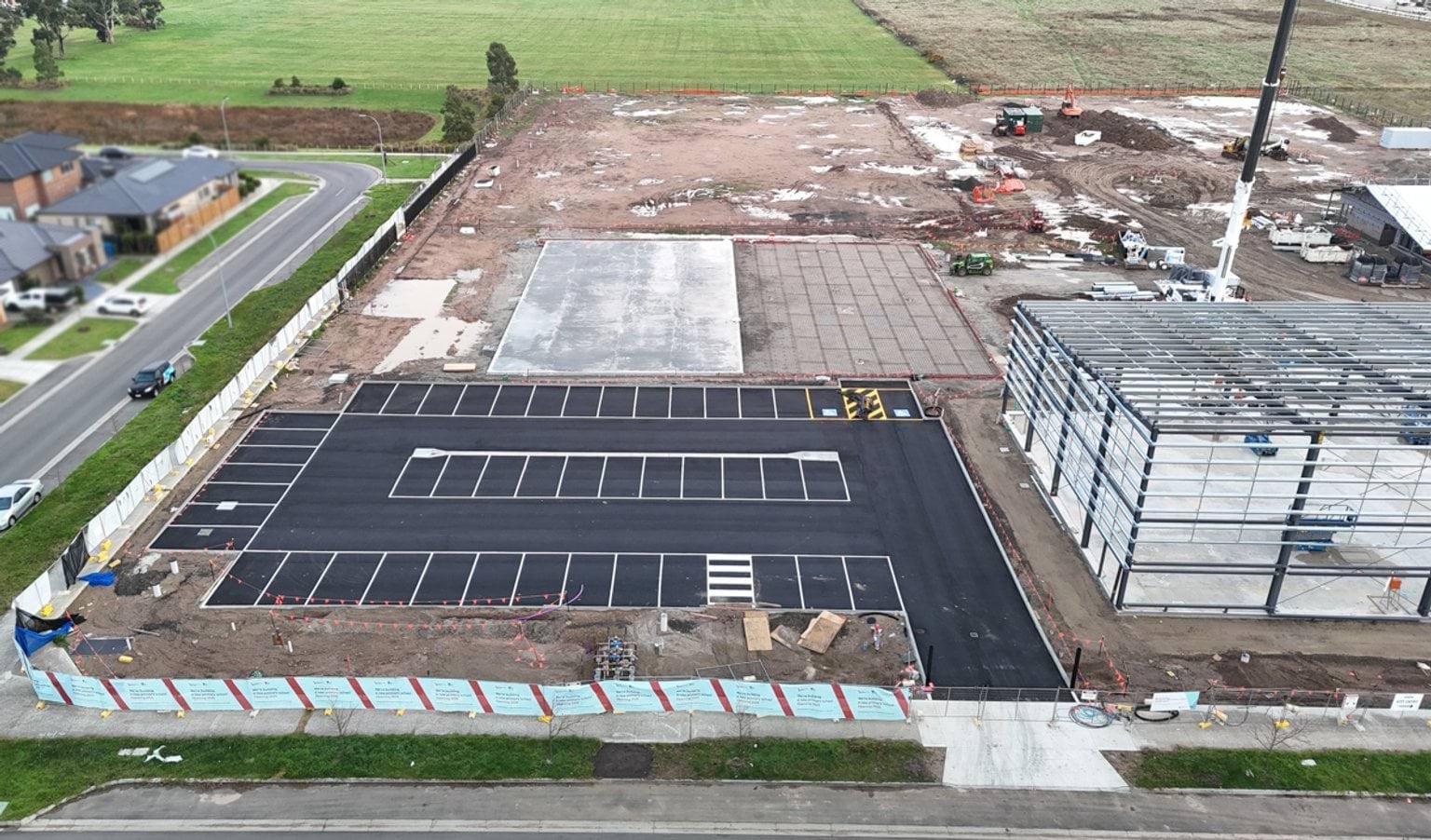 Thompsons West Primary School (interim name) – new school, site progress – June 2024