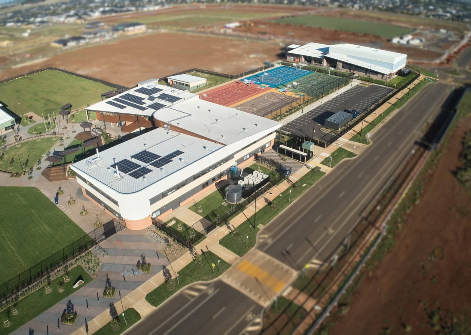 Yarrabing Secondary College - new school, completed school