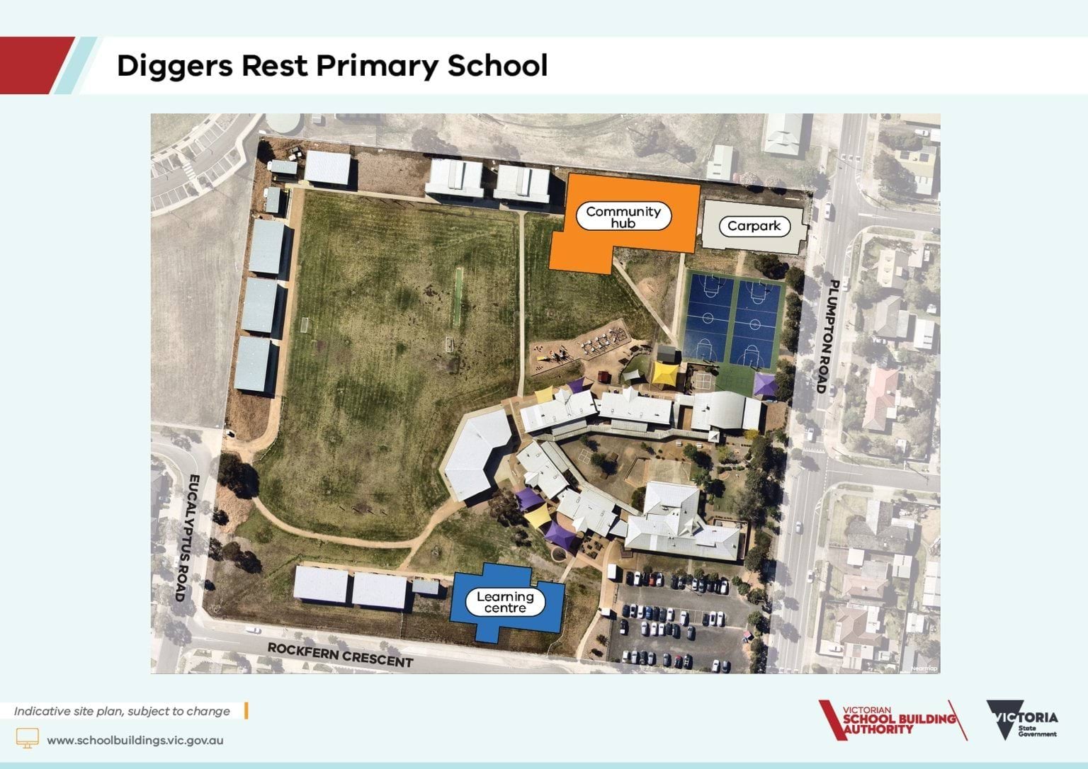 Diggers Rest Primary School – indicative site plan