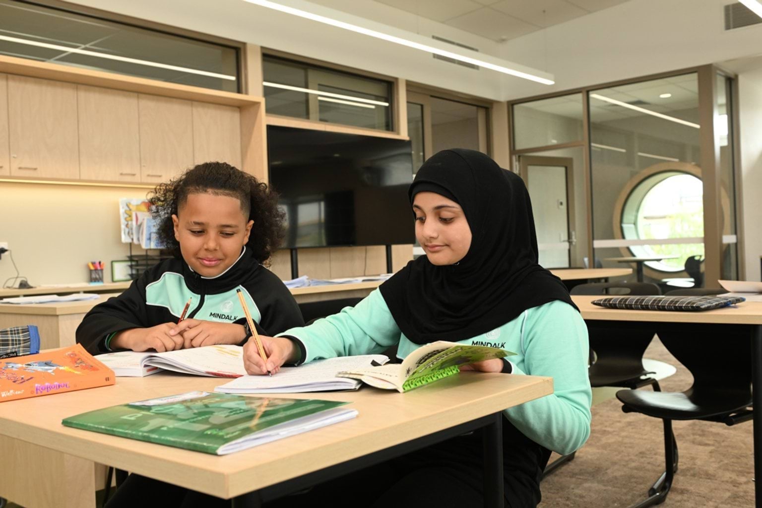 Working on a class activity